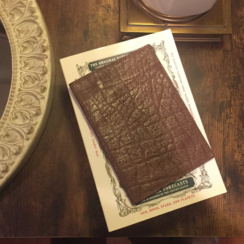 LEATHER PASSPORT CASE